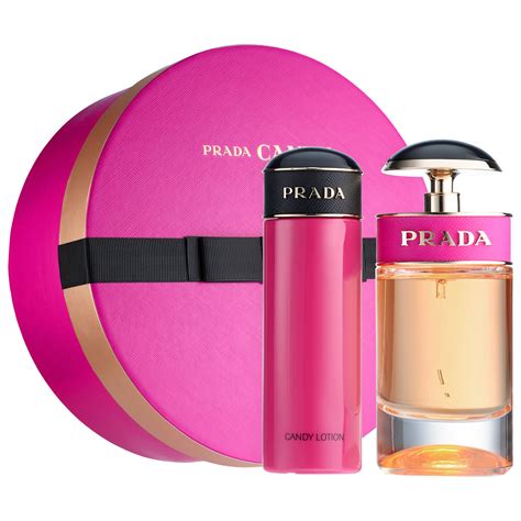 prada candy body cream|prada candy travel set.